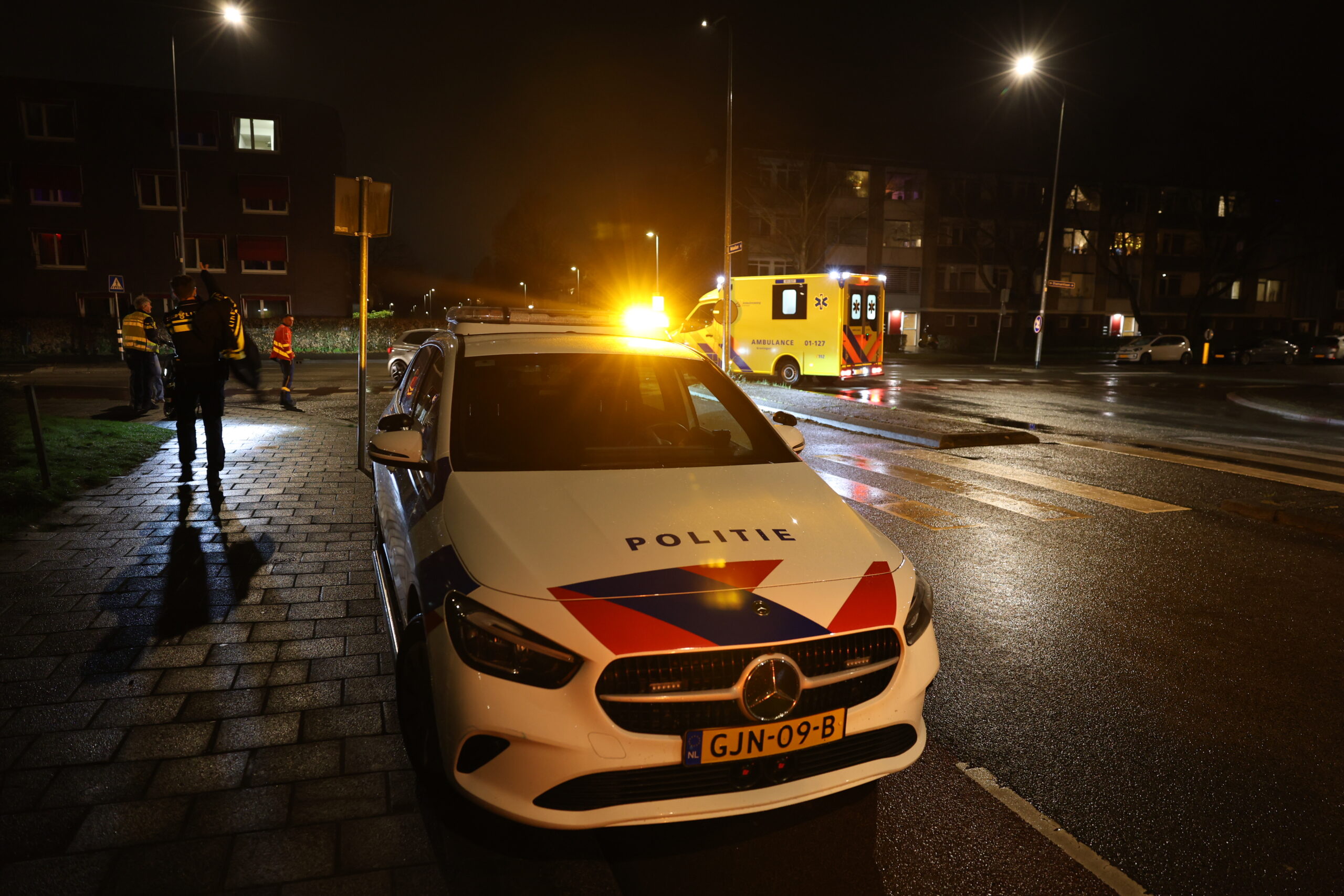 Scooterrijder gewond na botsing met automobilist