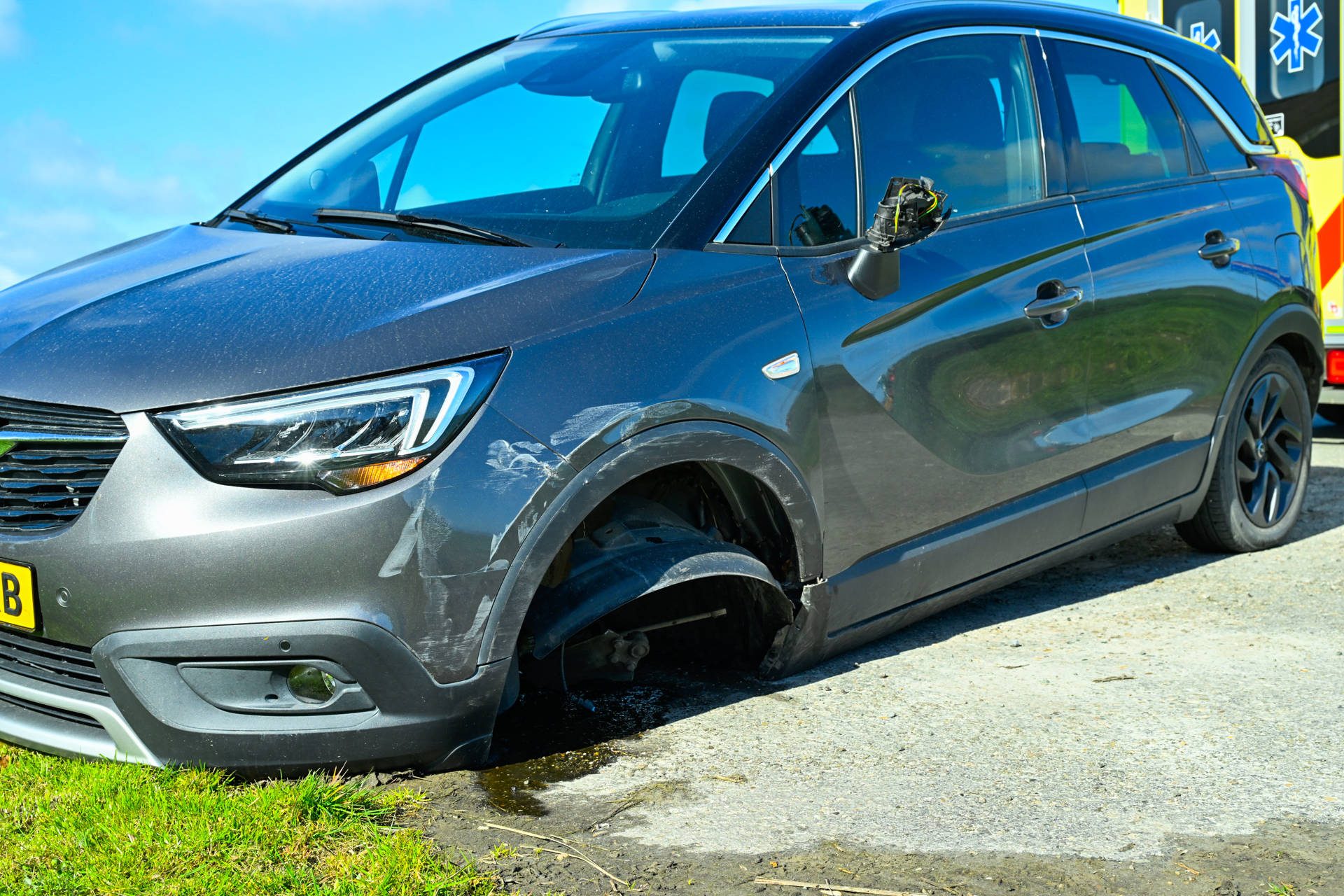 Twee auto’s zwaar beschadigd bij botsing