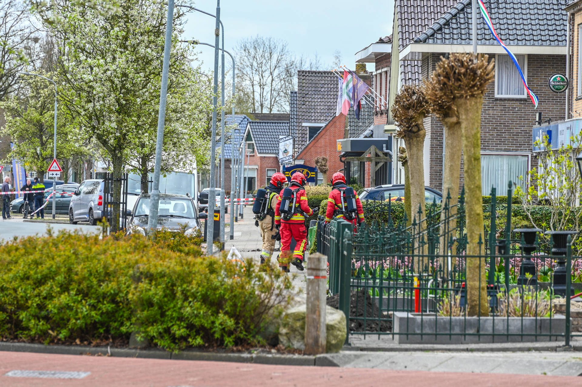 Grote gaslekkage leidt tot ontruiming van tien woningen