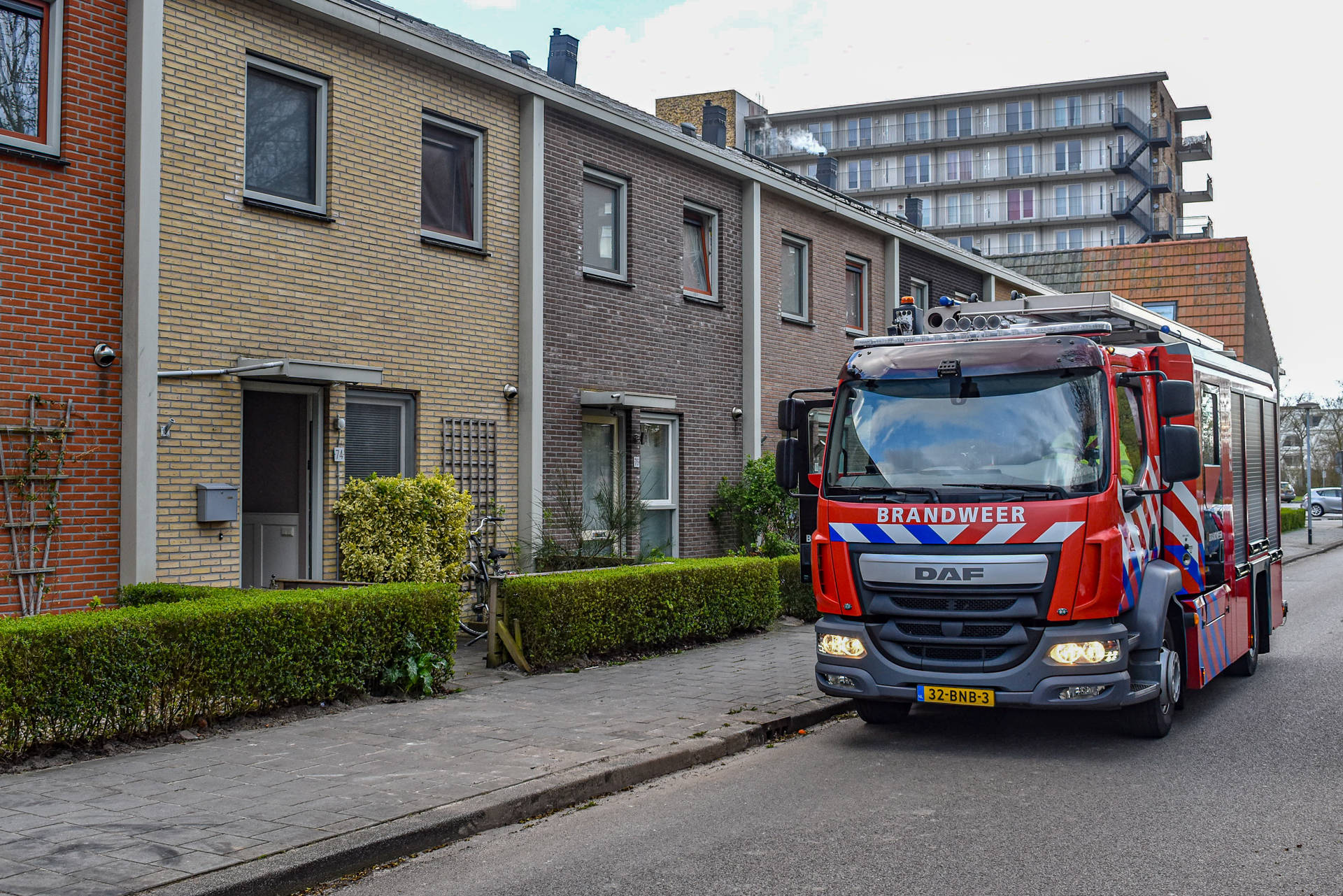 Brandweer naar woning na melding van wateroverlast