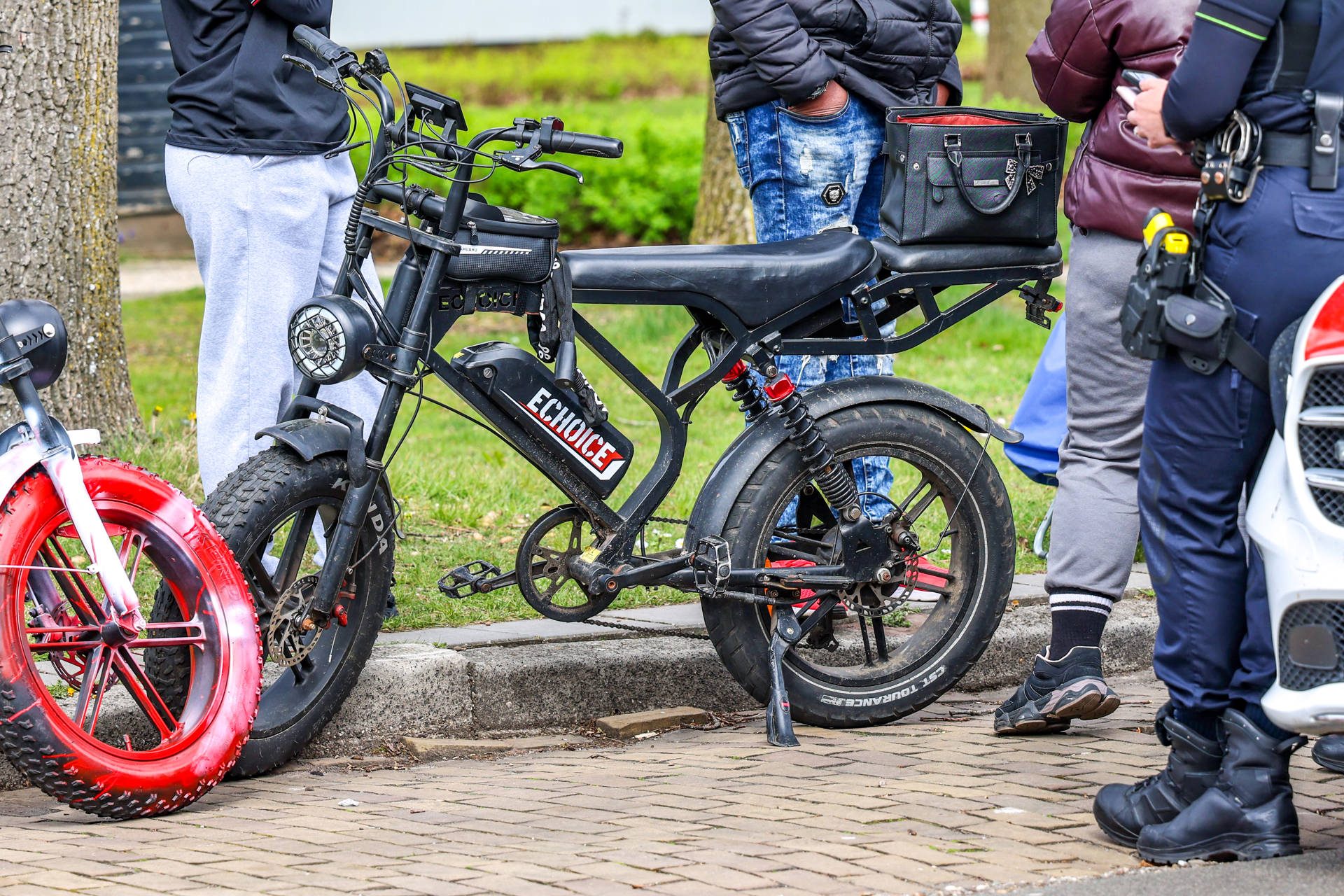 Voetganger gewond na botsing met fatbike