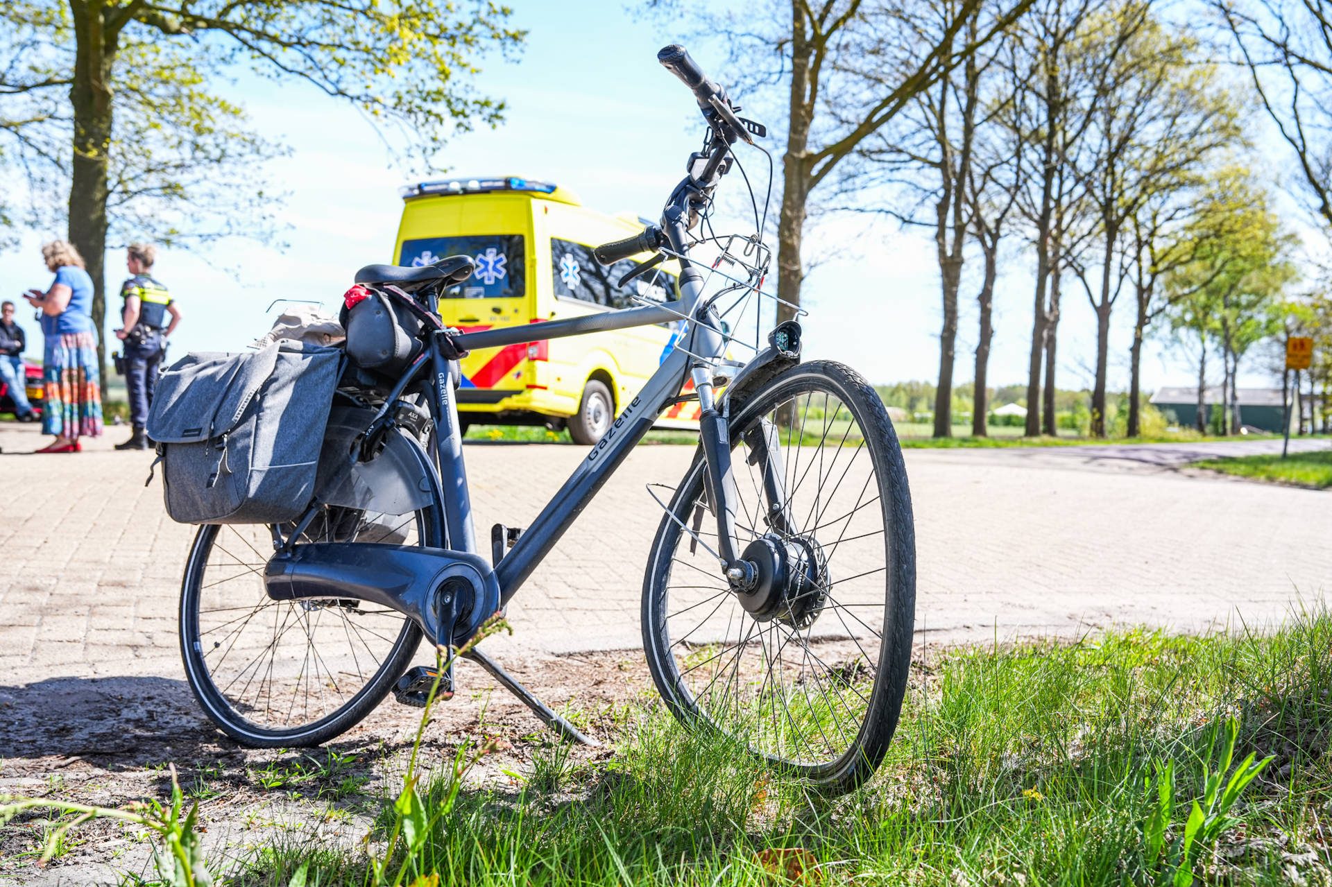 Fietser gewond na botsing met auto