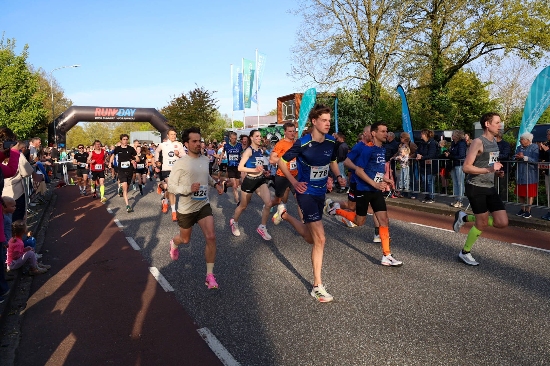Koningsloop trekt jong en oud