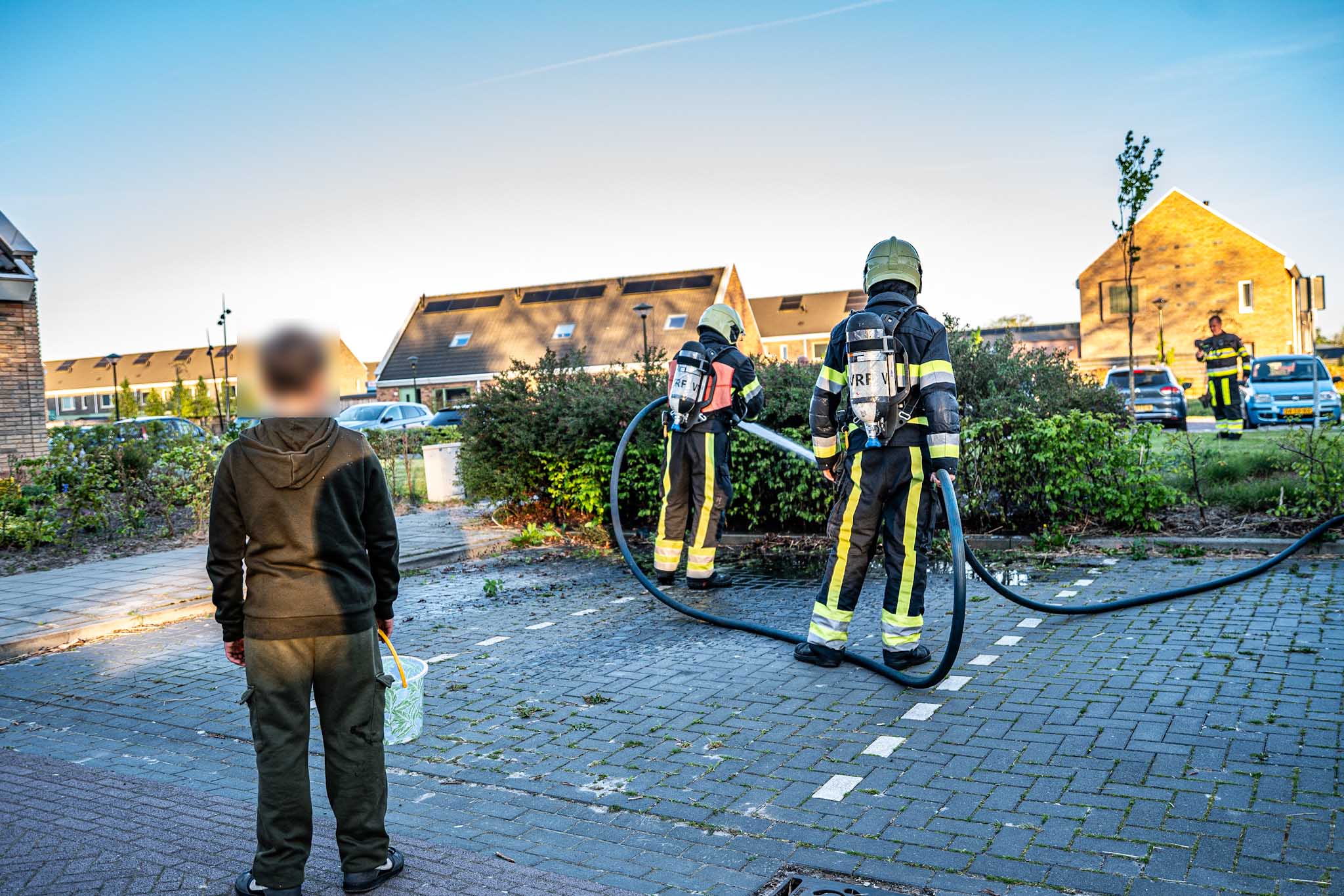 Jongetje blust zelf veroorzaakte buitenbrand met emmertje water