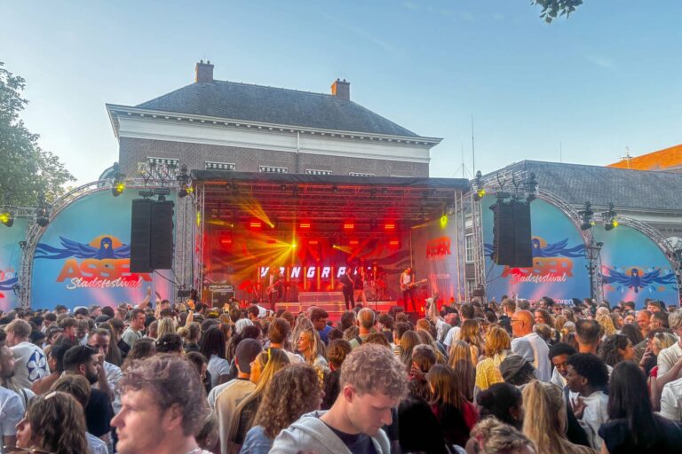 Drukte in binnenstad tijdens eerste editie van Asser Stadsfestival