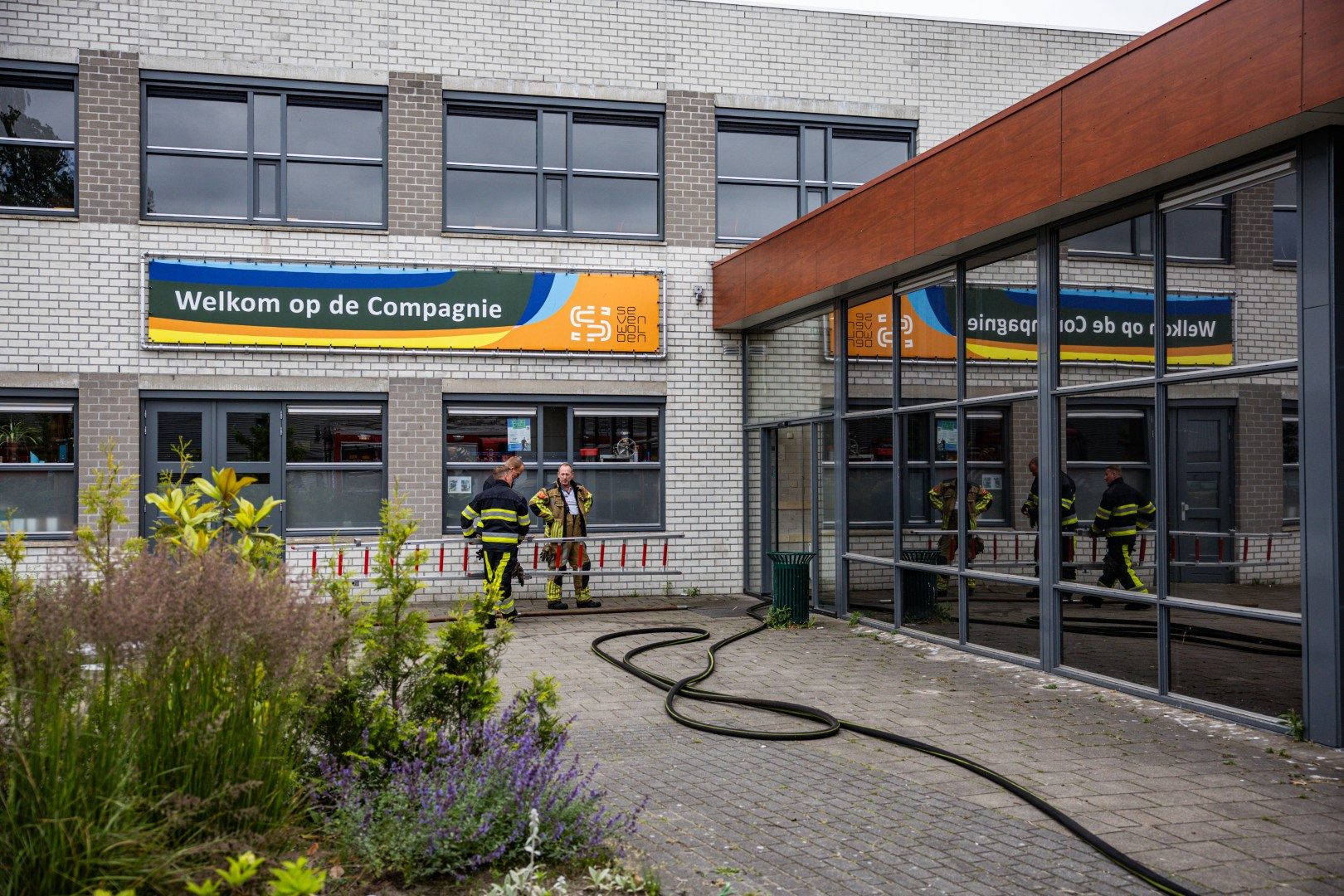 Oververhitte meterkast zorgt voor inzet brandweer bij Kei College
