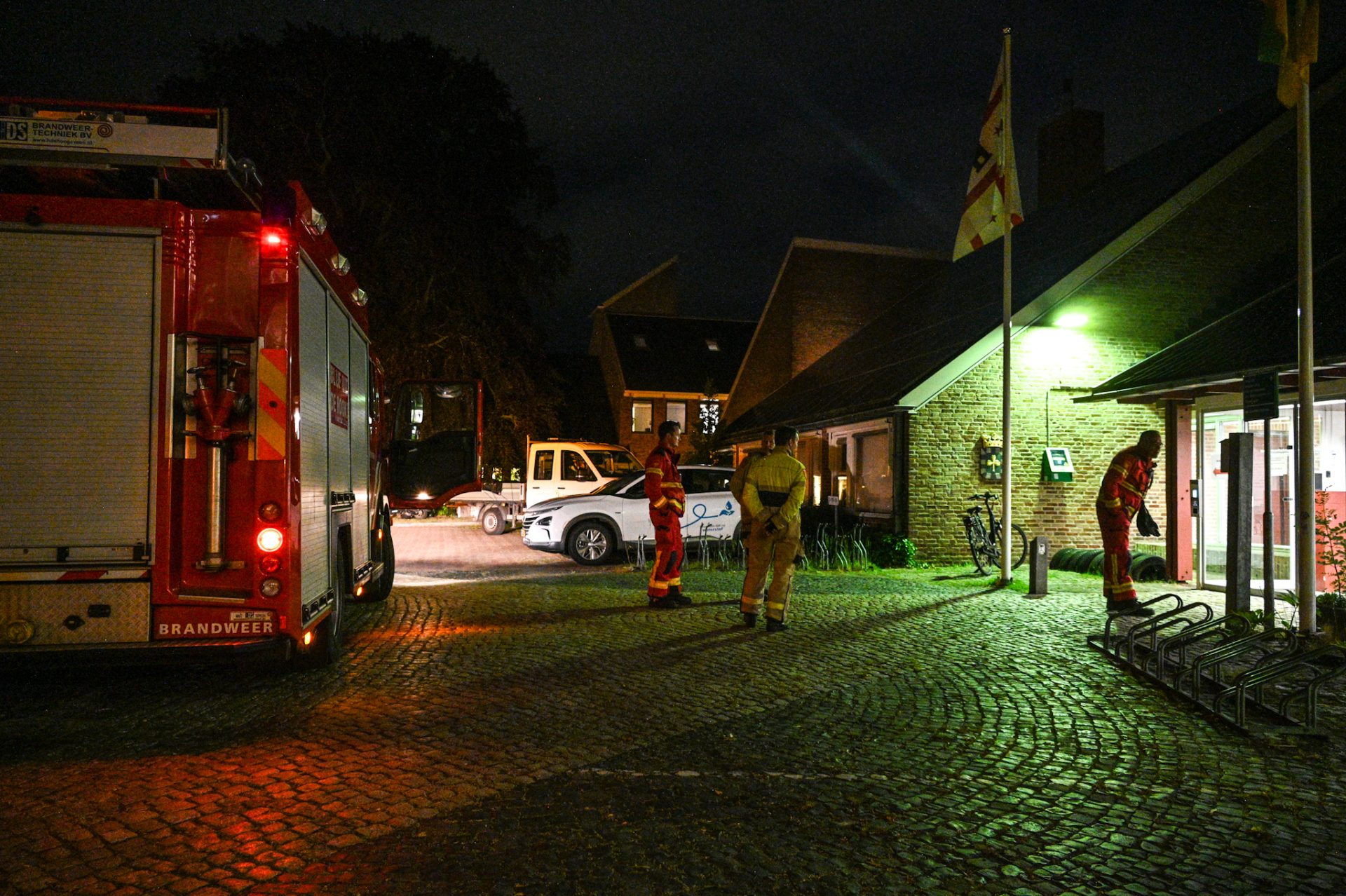 Wateroverlast in gemeentehuis door gesprongen waterleiding