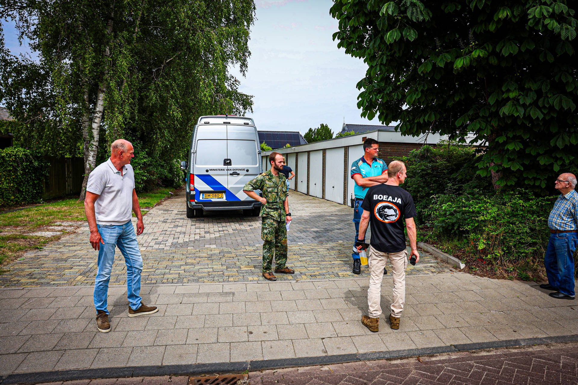 Mogelijk explosief aangetroffen in garagebox