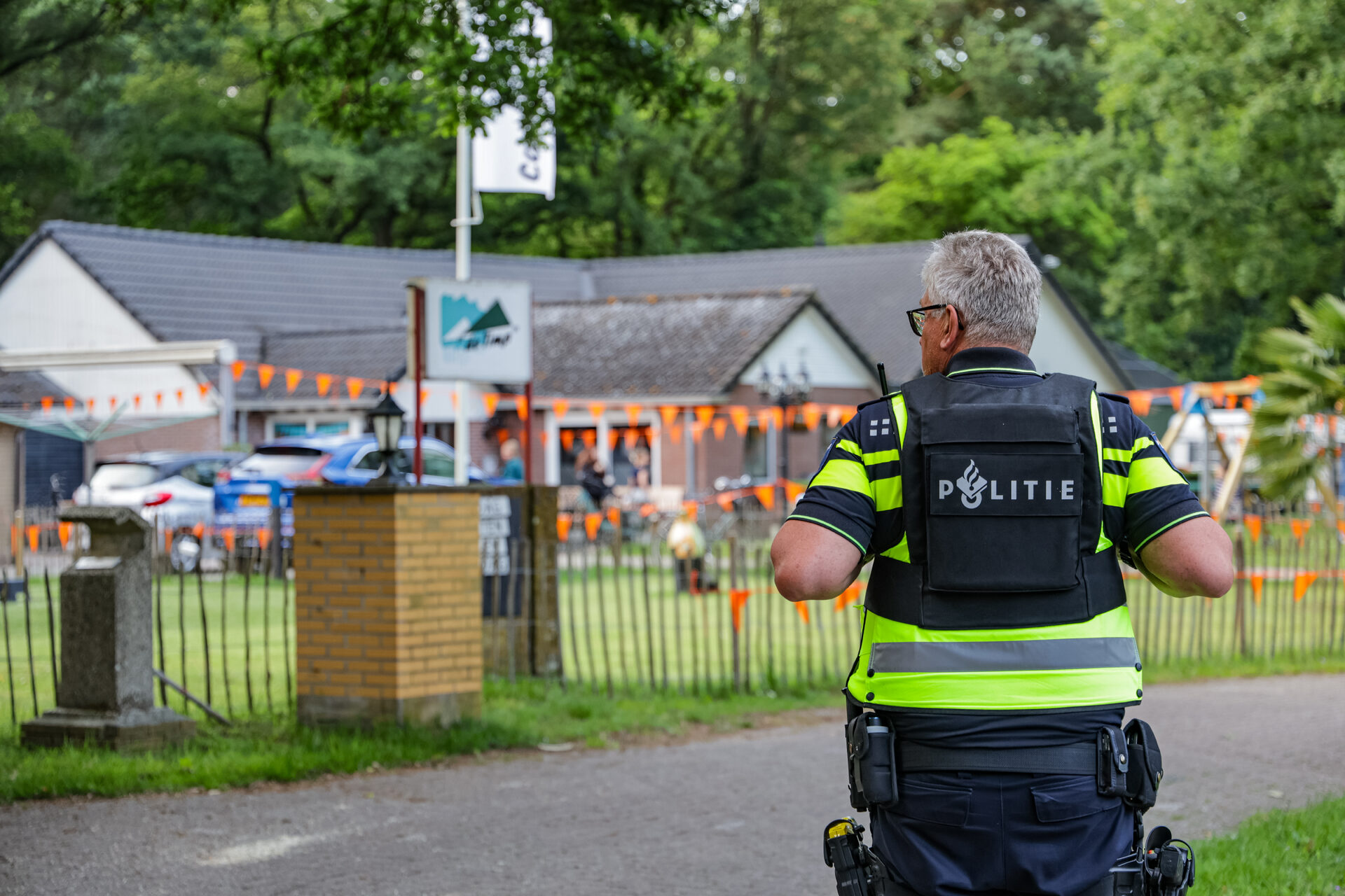 Politieactie op camping