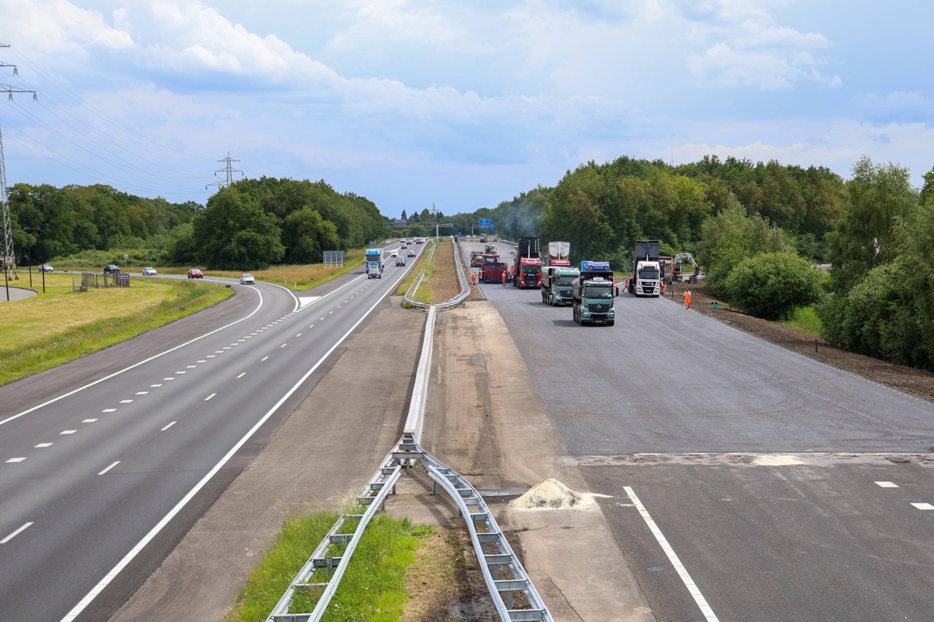 A28 na afsluitweekend weer open na afronding werkzaamheden