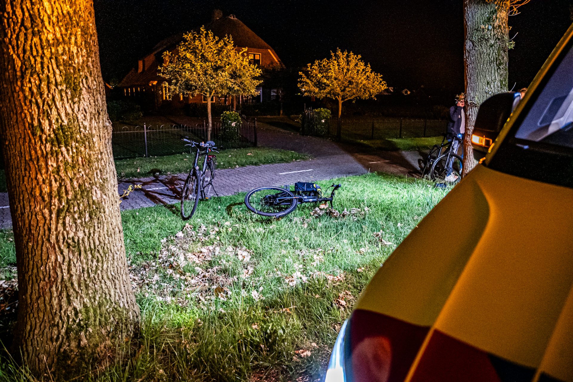 Fietsster gewond door valpartij