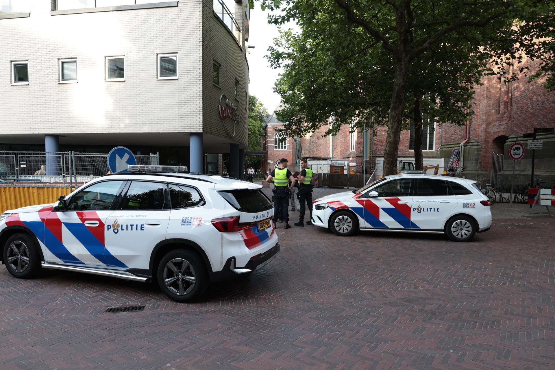 Persoon lichtgewond na vechtpartij