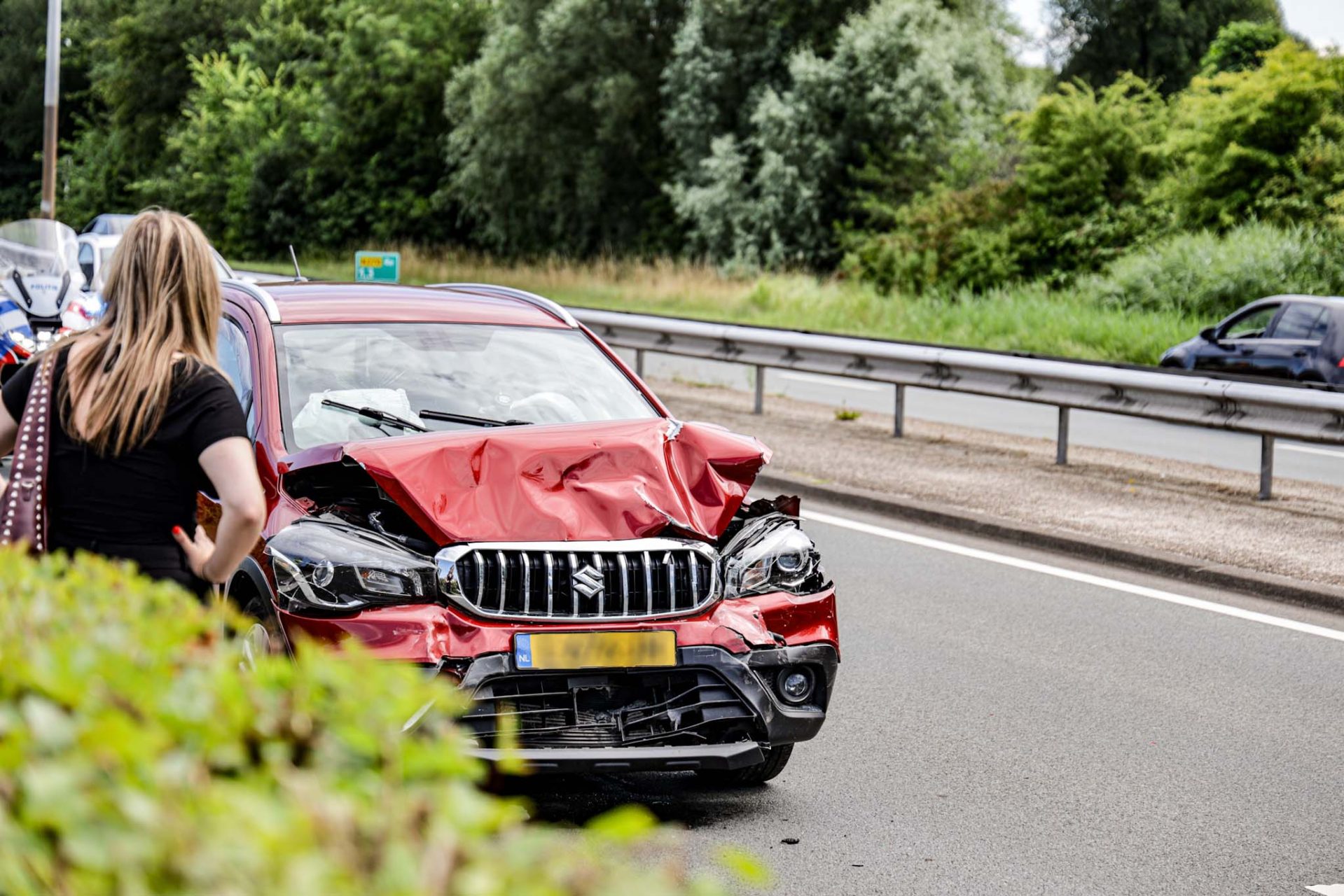 Drie auto’s betrokken bij kop-staartbotsing