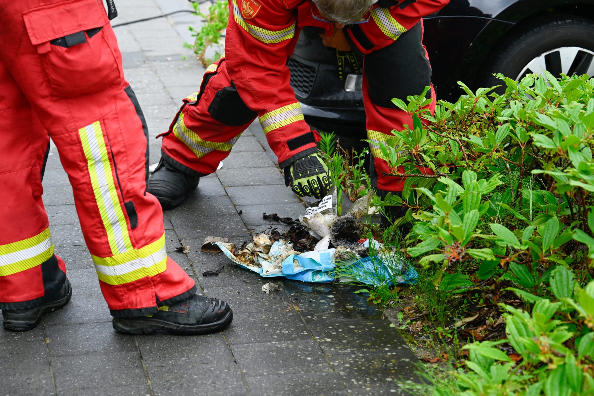 Woning beschadigd door brand