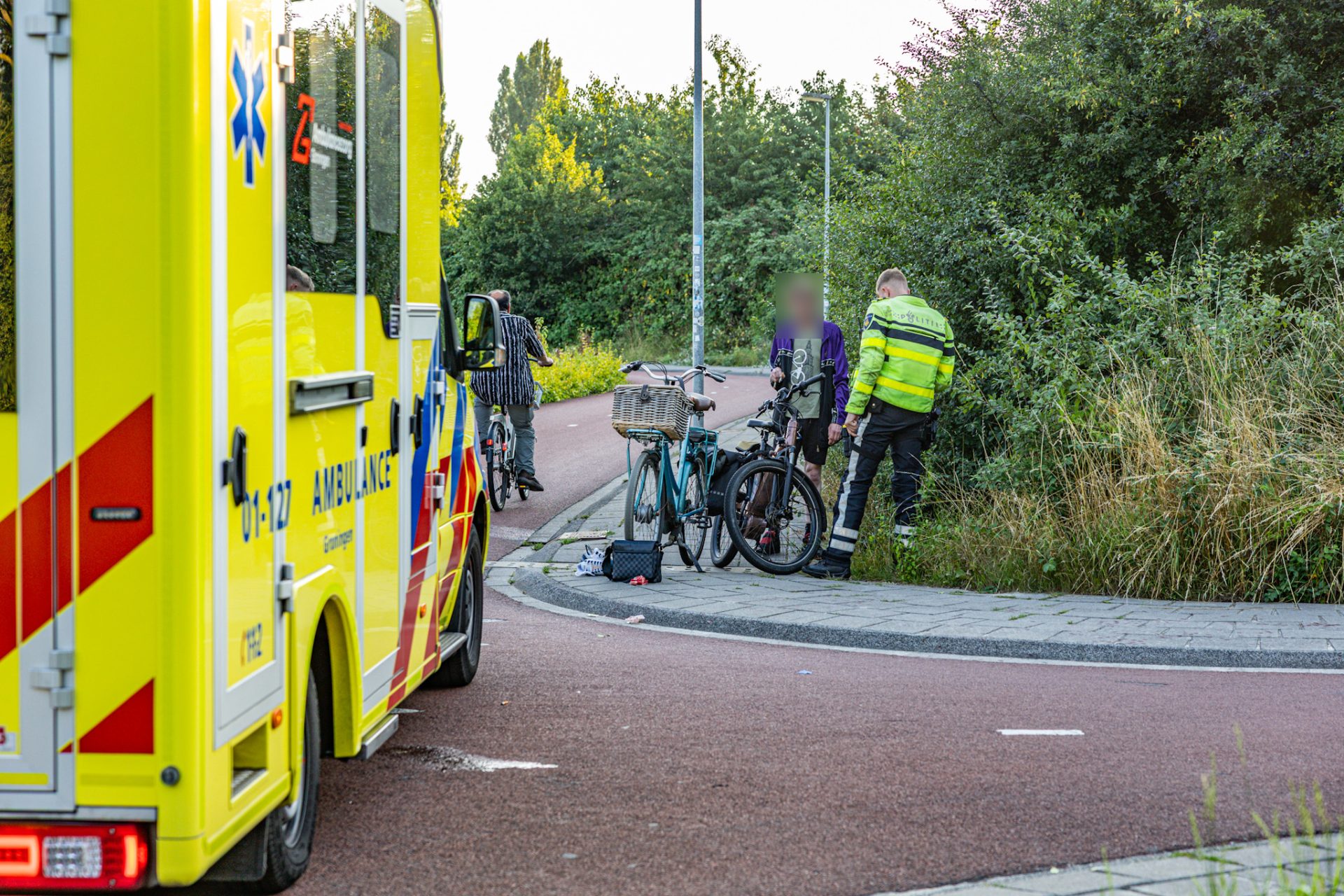 Politie houdt fietser aan na ongeval