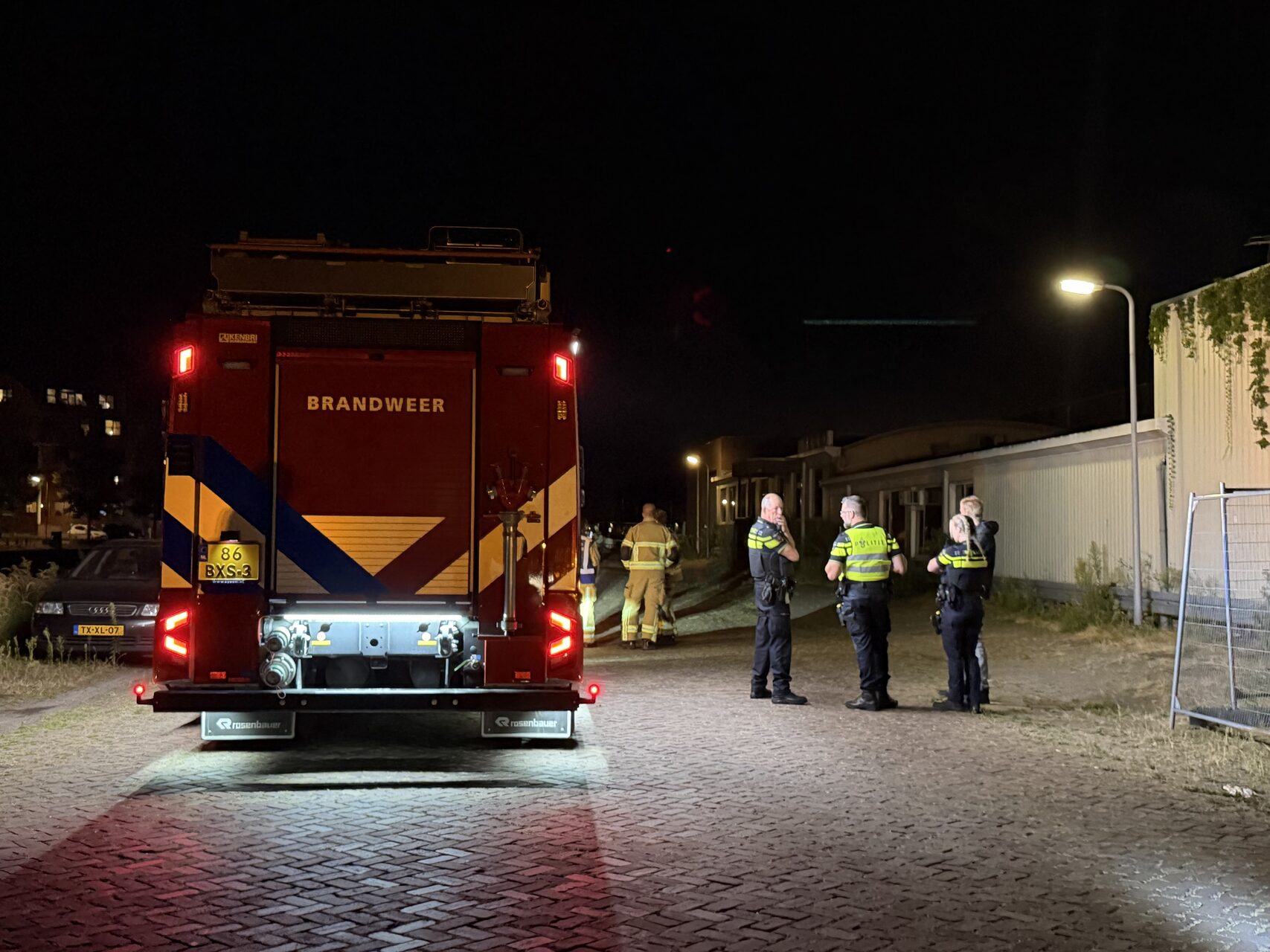 Flinke gaslekkage in pand, straat ruim afgezet
