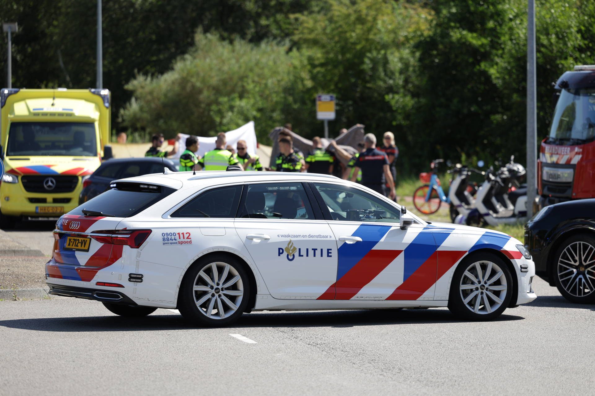 Fietser ernstig gewond na aanrijding met auto