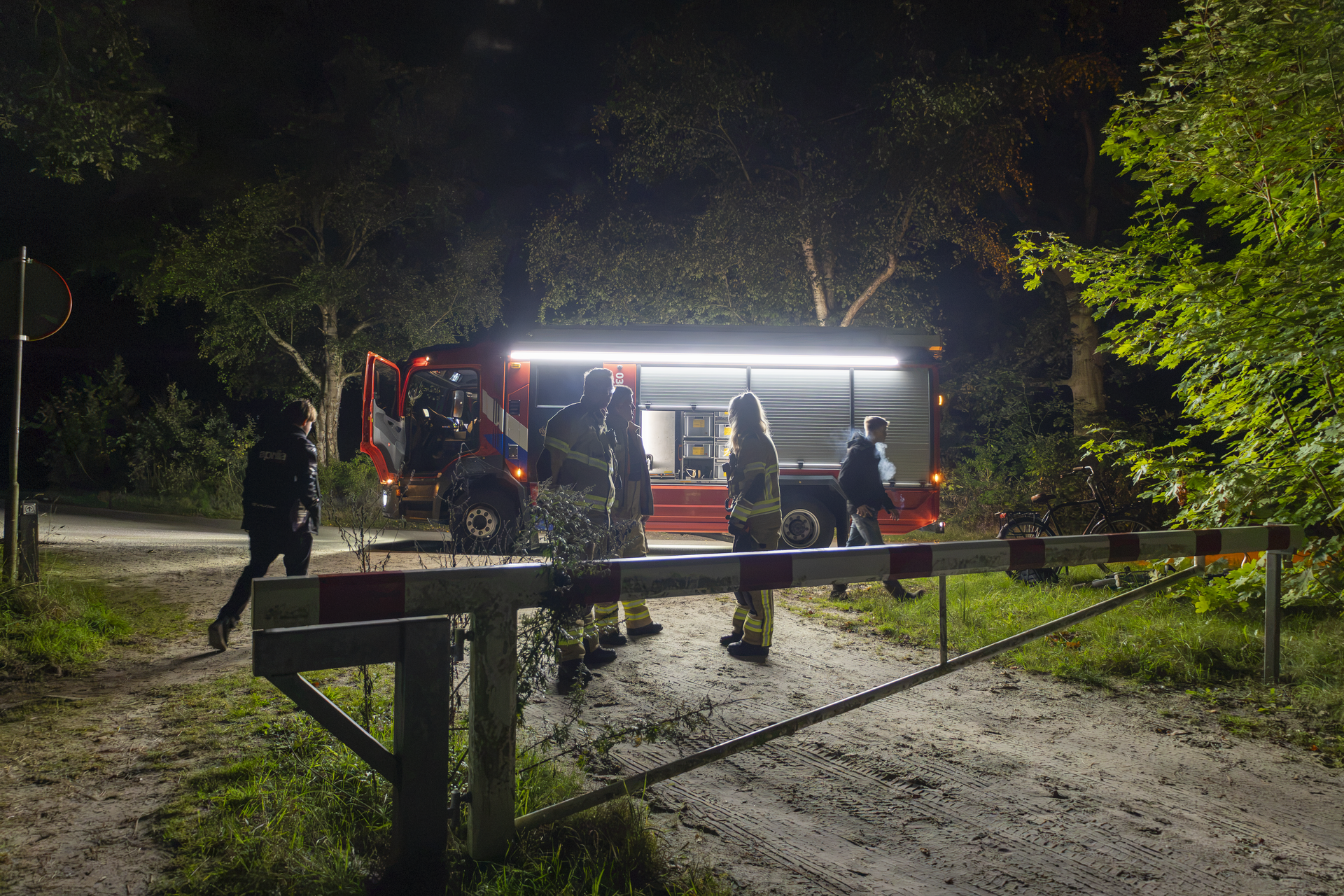 Dixi beschadigd na harde knal op oefenterrein