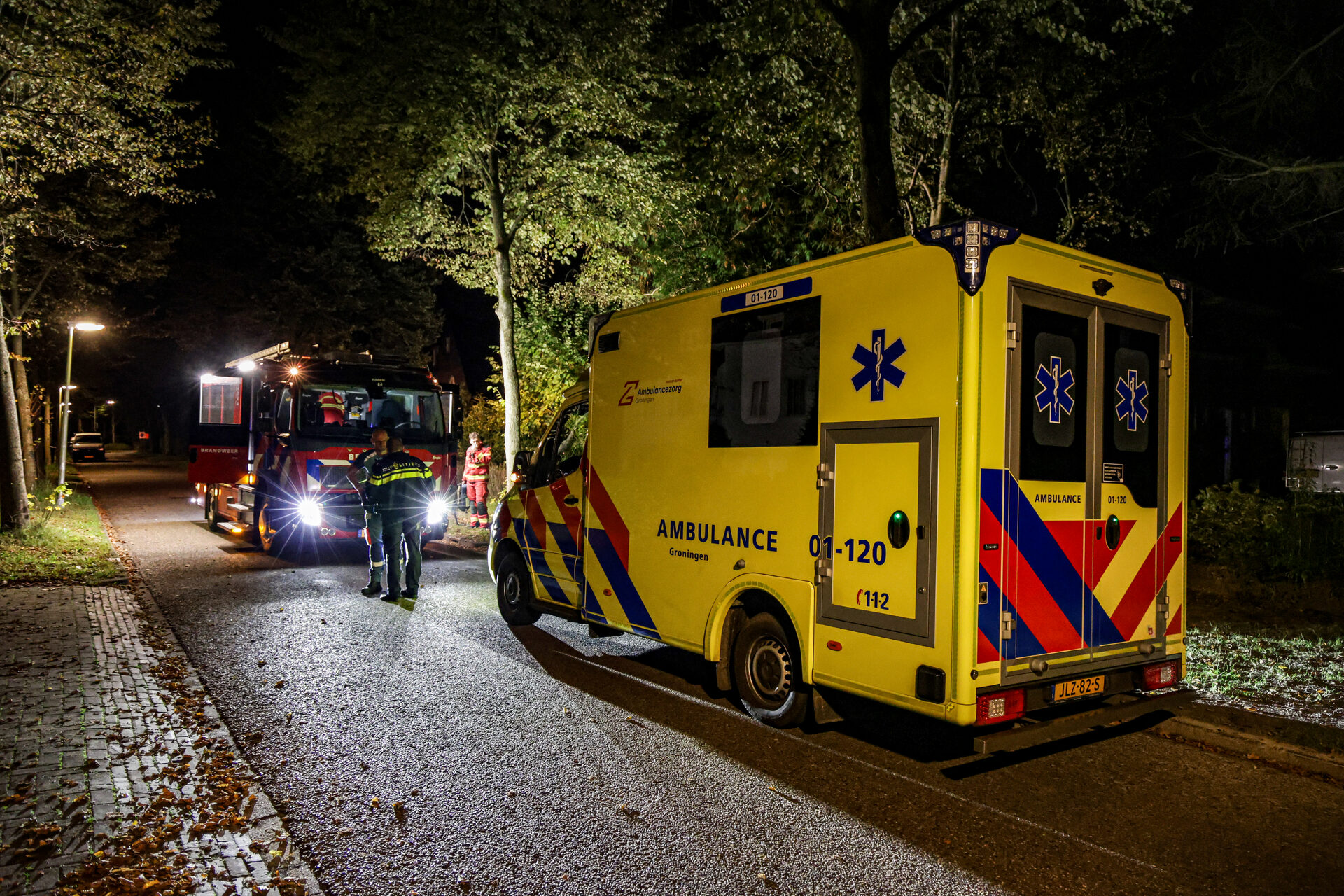 Twee bewoners veilig naar buiten bij woningbrand