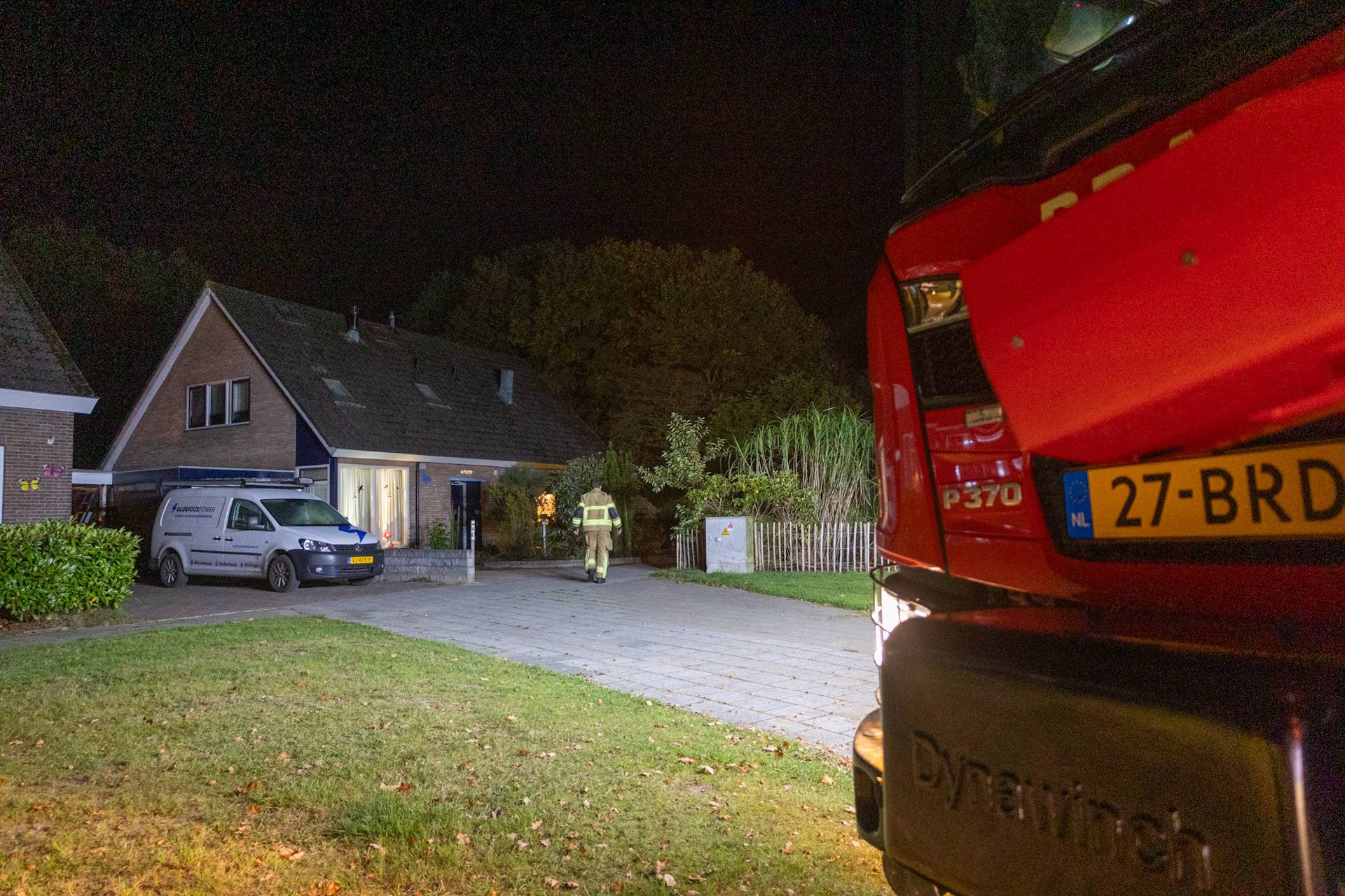 Brandweer rukt uit na gaslucht in woning
