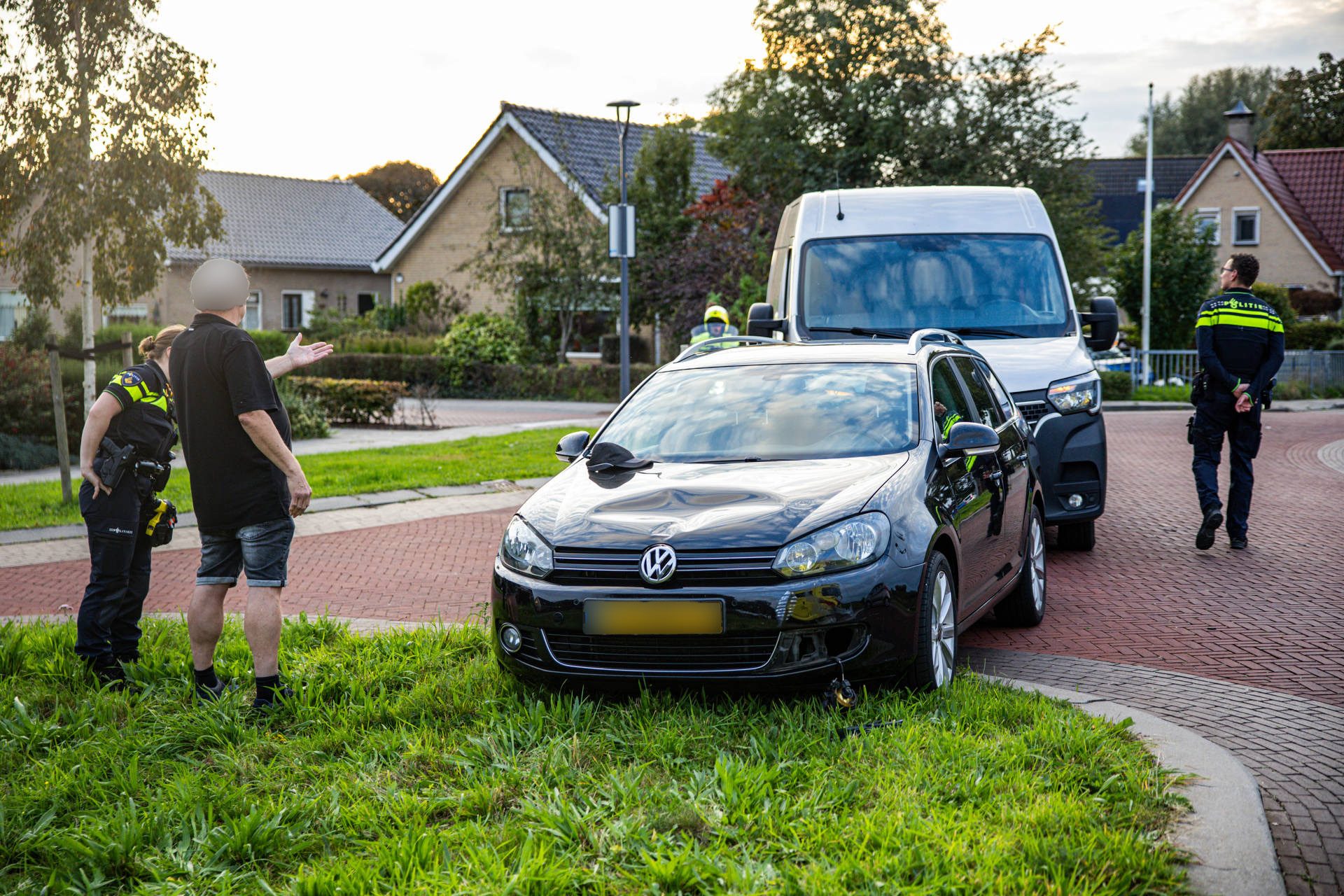 Botsing tussen fietser en auto