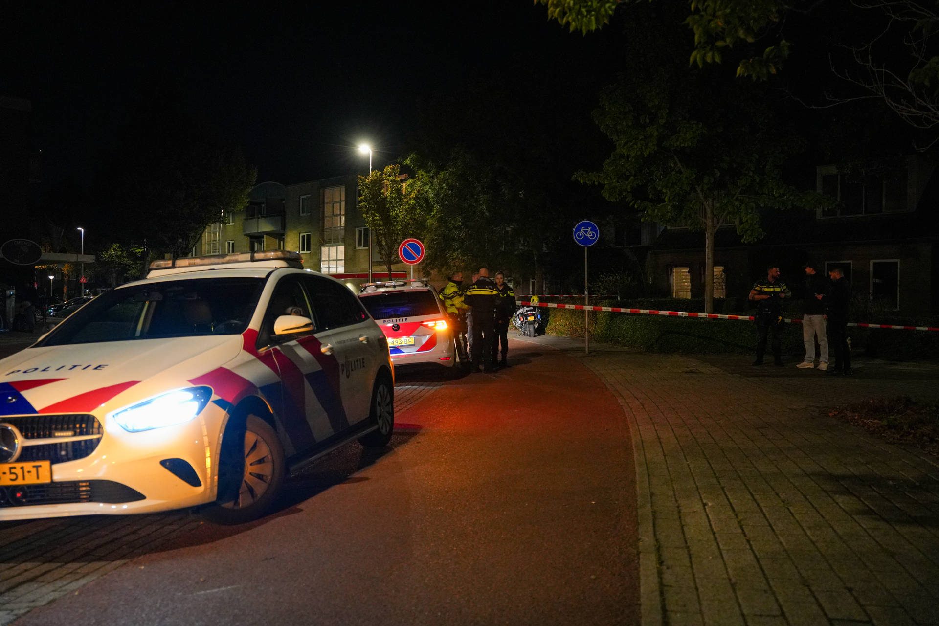 Woning afgezet na melding van mogelijk schietincident
