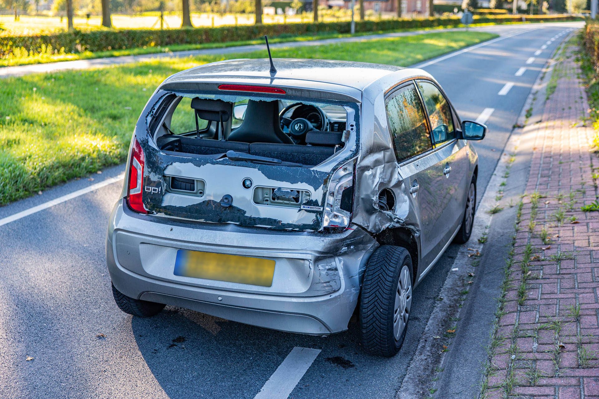 Forse schade door ongeval tussen twee auto’s