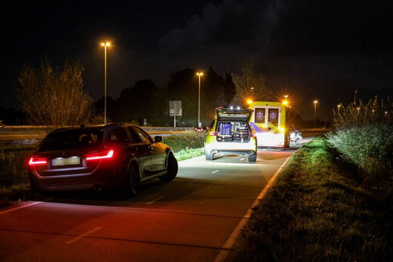 Fietser loopt zwaar letsel op na val
